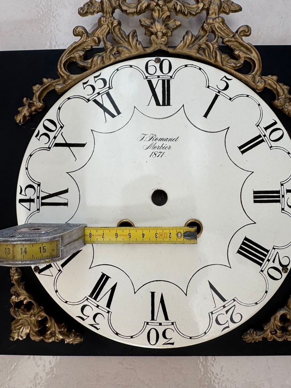 pi&egrave;ces horloge comtoise Meubles
