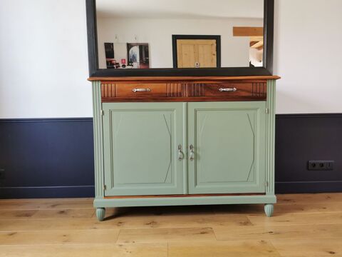 Buffet en Noyer massif rnov 400 Lyon 6 (69)