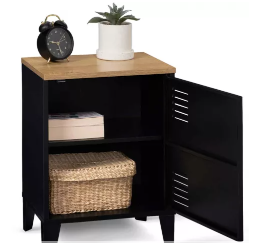 Tout neuf Lit complet140 x 190 cm + table &amp; Lampe de chevet Meubles