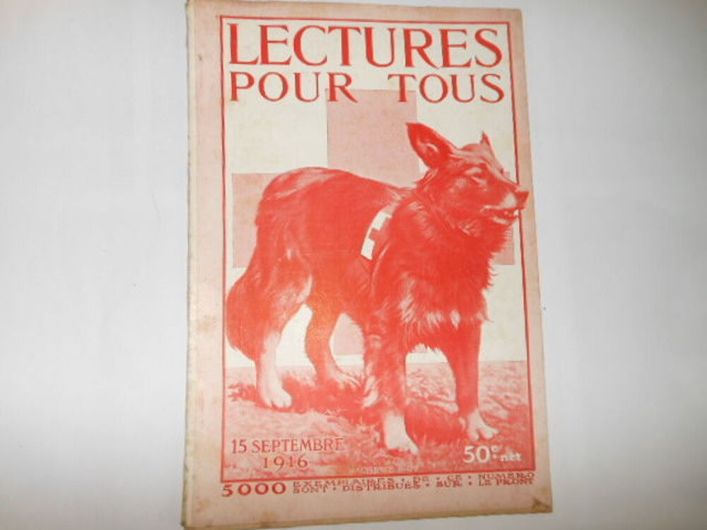 lecture pour tous du 15 septembre 1916 pa82 Livres et BD