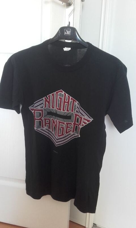 T-Shirt : Night Ranger - Live In Europe '85 (Noir) - Taille  250 Angers (49)