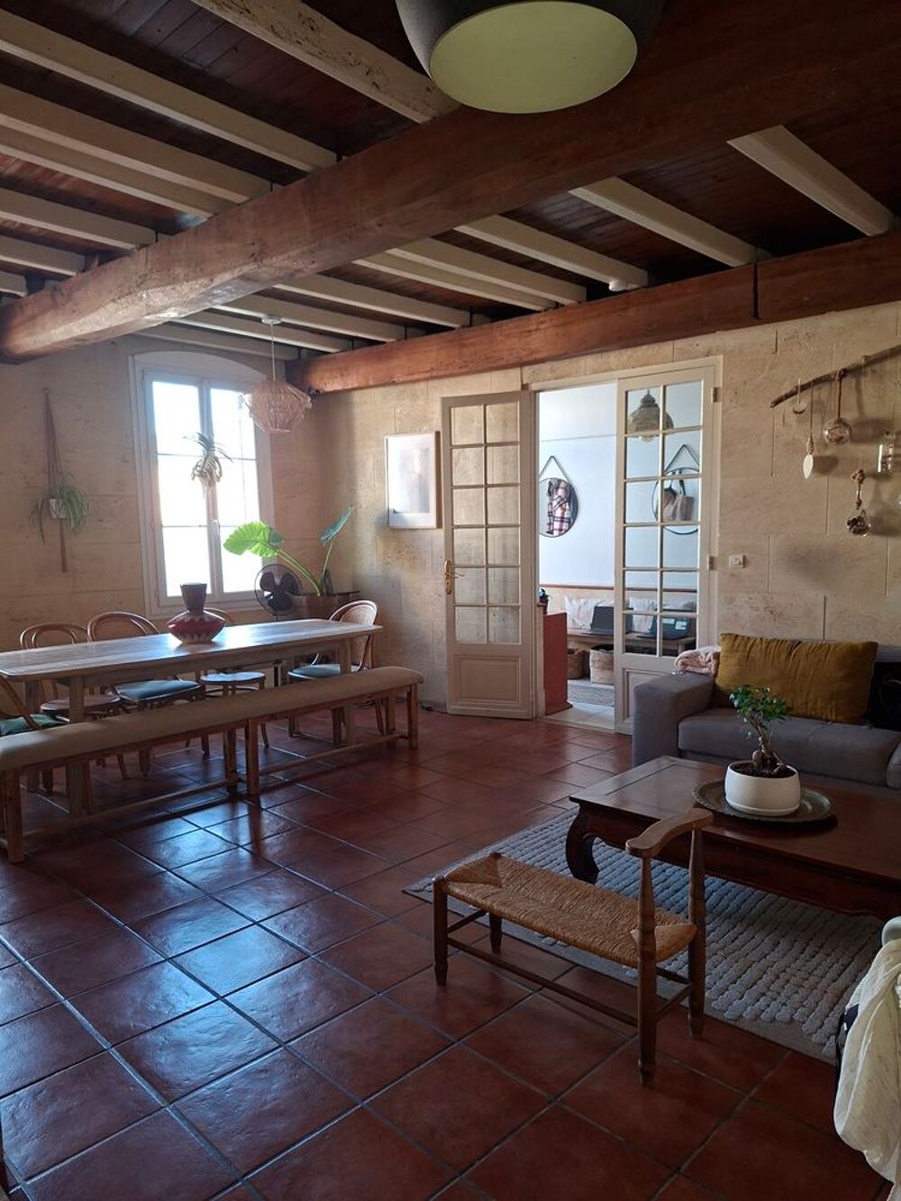 Vente Maison MAISON EN PIERRE RÉNOVÉE 120 m²  BRANNE / GRÉZILLAC Grézillac
