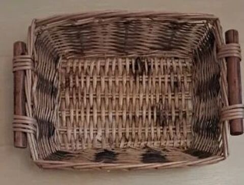Grande Corbeille en Osier 38x31 cm 9 Poitiers (86)