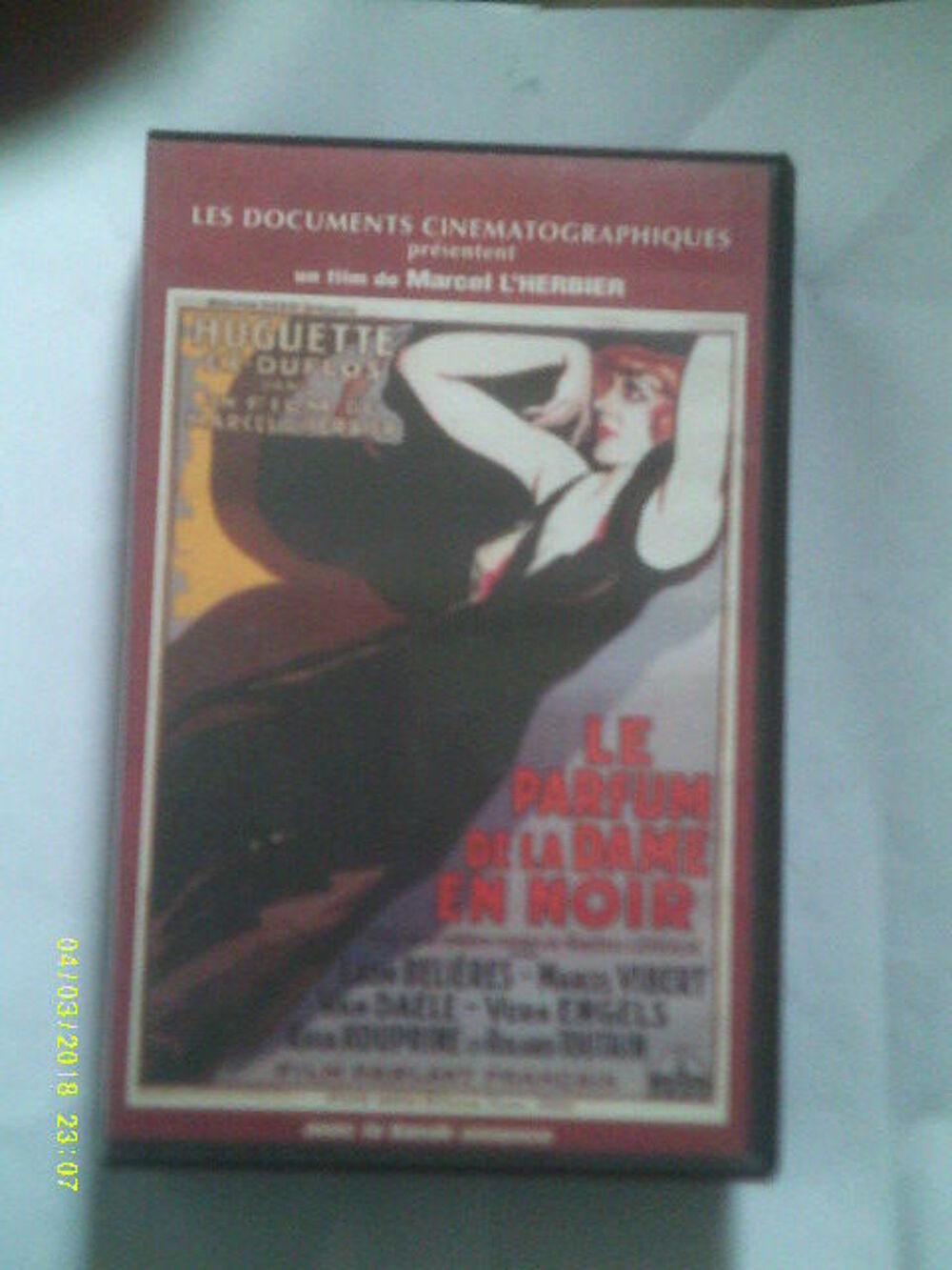 LE PARFUM DE LA DAME EN NOIR avec huguette Duflos DVD et blu-ray