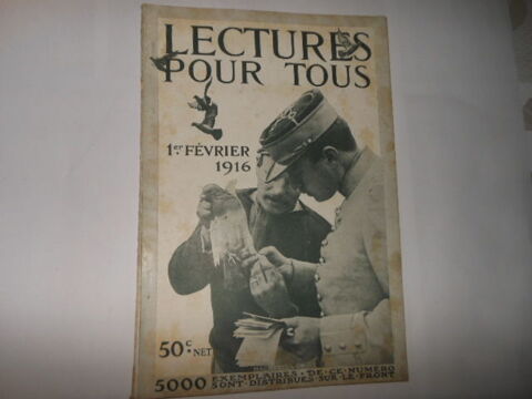lecture pour tous du 1er février 1916 pa82 5 Grézieu-la-Varenne (69)