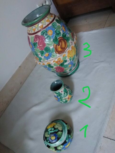 Vases  Cerart Monaco  anciens (3) / à l'unité 4 Cavaillon (84)