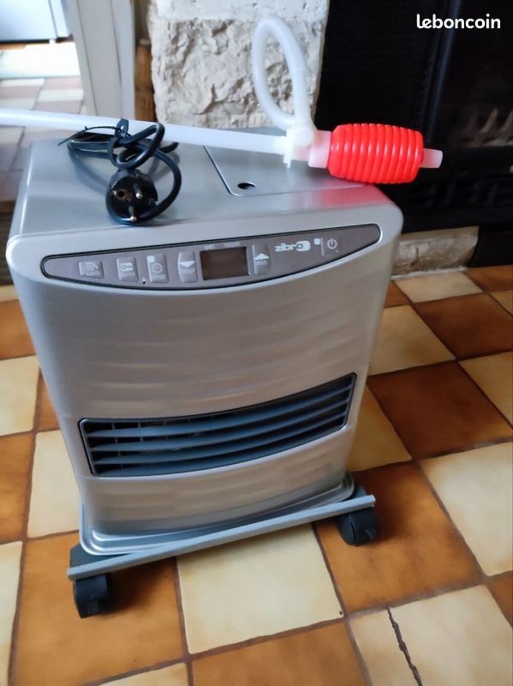 Chauffage d?appoint mobile gris Electroménager