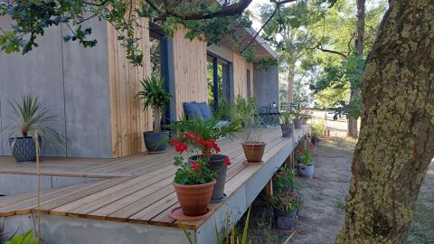   Chalet en bois et sa terrasse Chalet - 2 pi�ce(s) - 20 m�