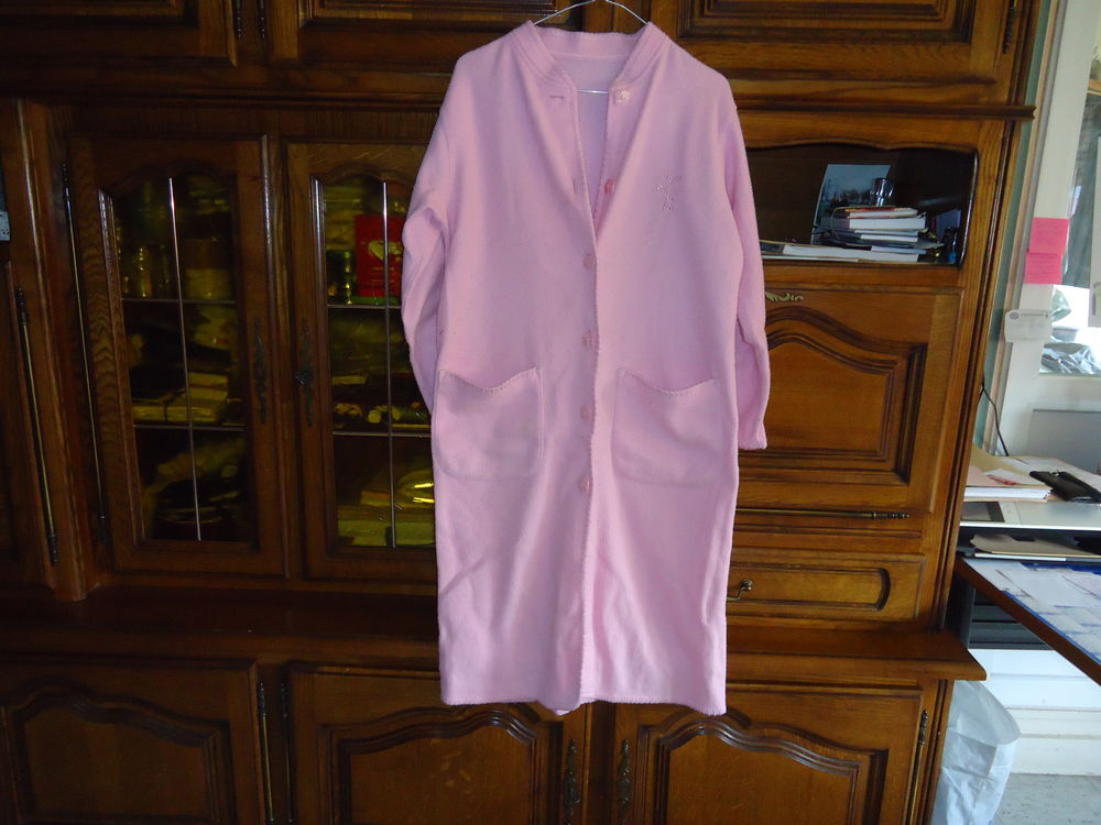 ROBE DE CHAMBRE ROSE Vtements