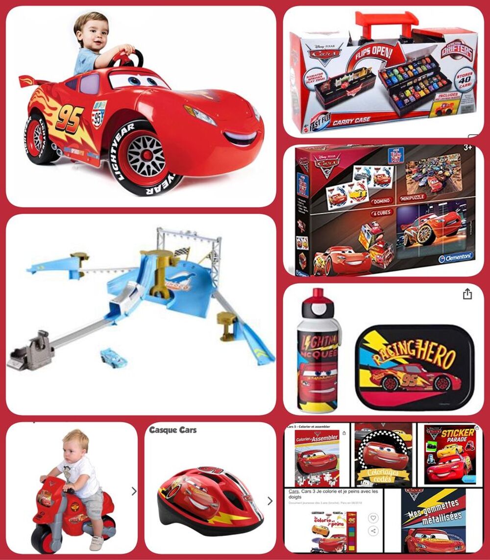 Lot de jouets neufs Cars Jeux / jouets