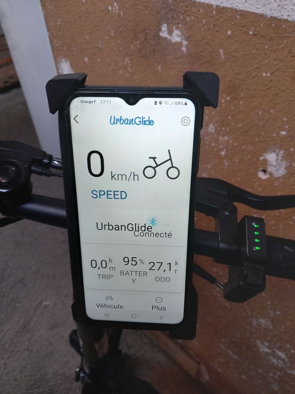 Draisienne &eacute;lectrique Urban bike 140. Vlos