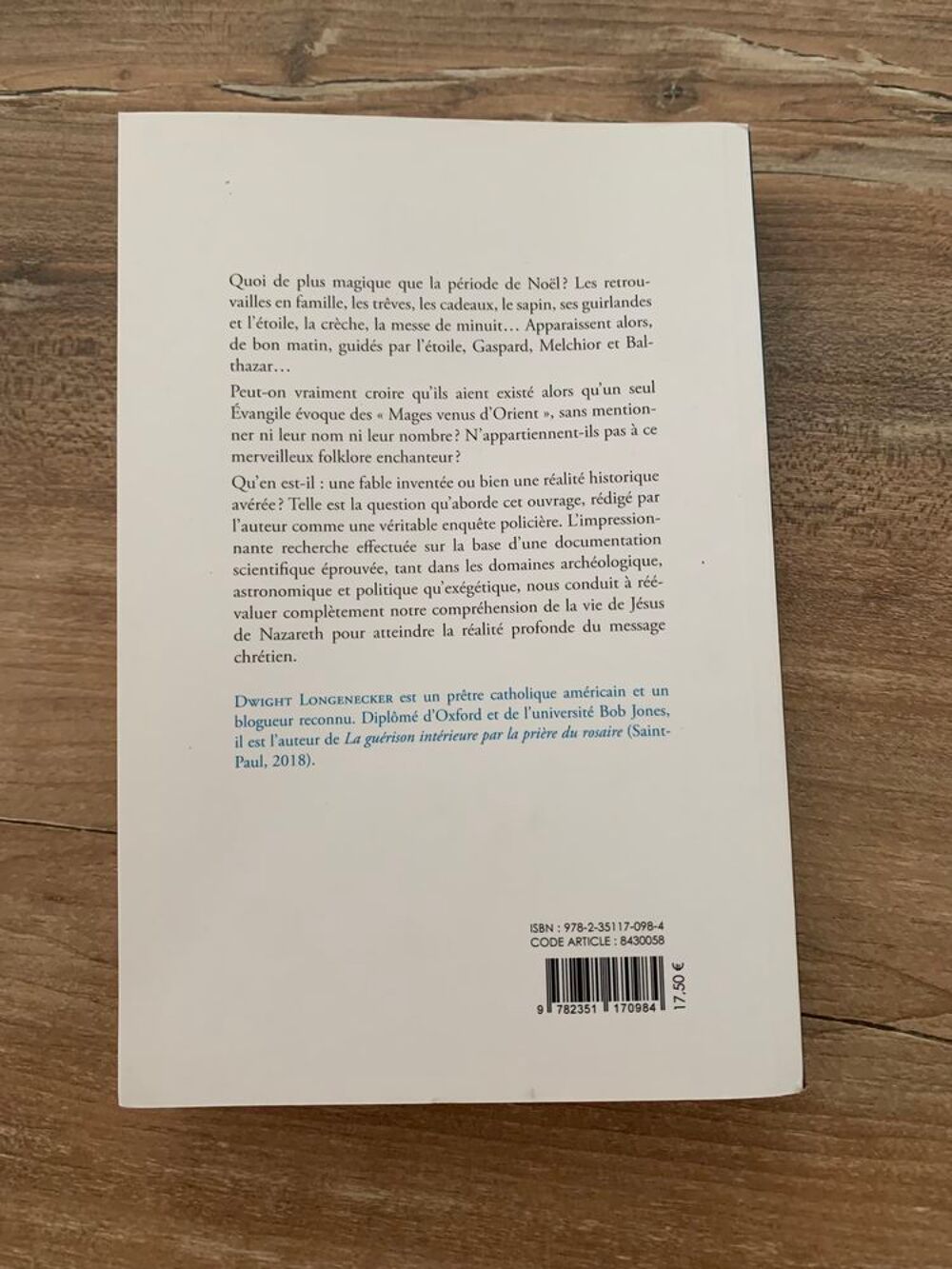 Livre " Le myst&egrave;re des rois mages " - Dwig Livres et BD