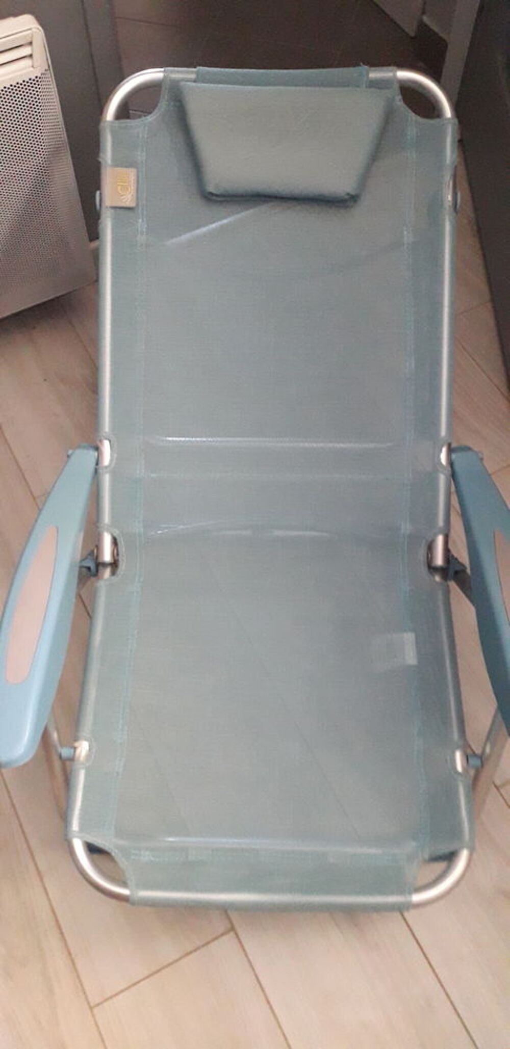 2 Fauteuils de plage pliants Jardin