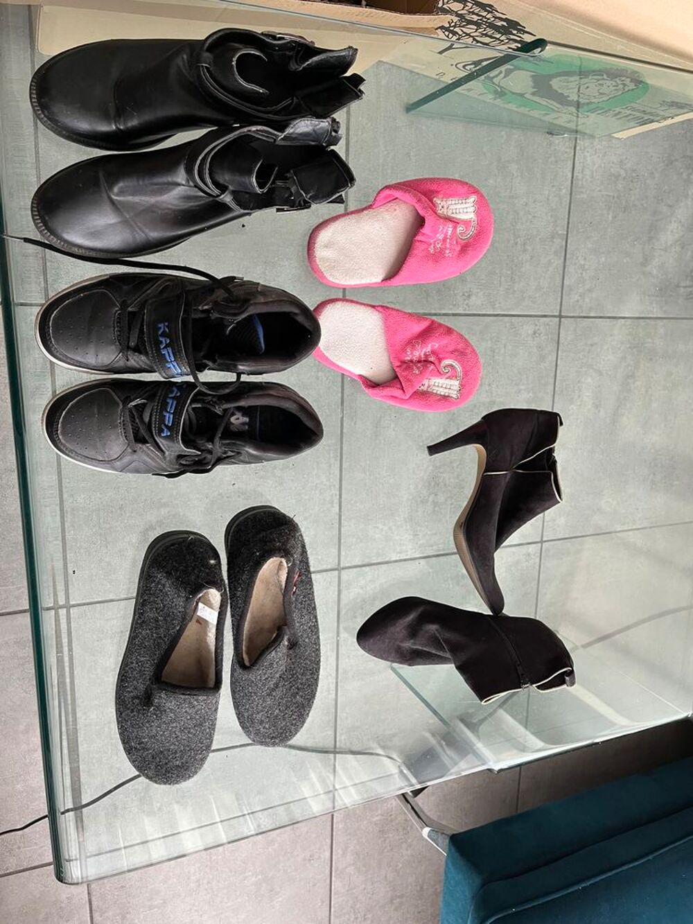 lot de 30 chaussures d occasion taille 35 &agrave; 40 Chaussures enfants