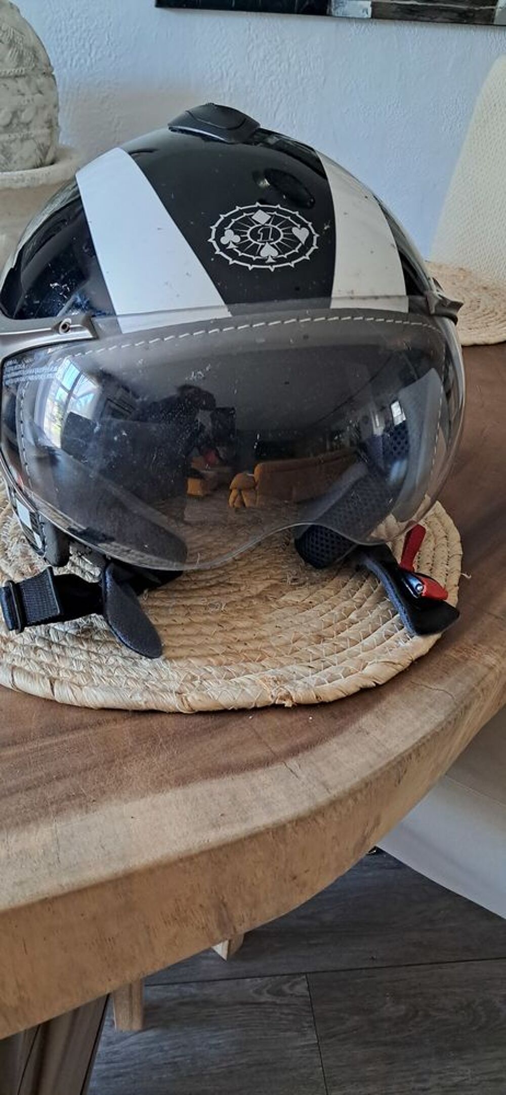 CASQUE MOTO NOIR Sports