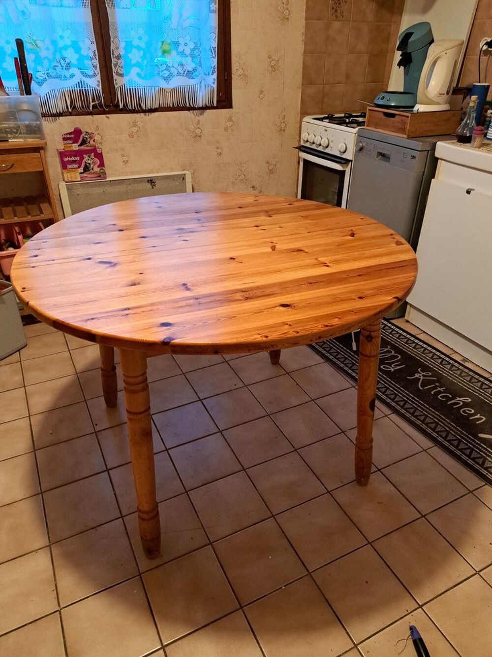 table en bois + chaises Meubles