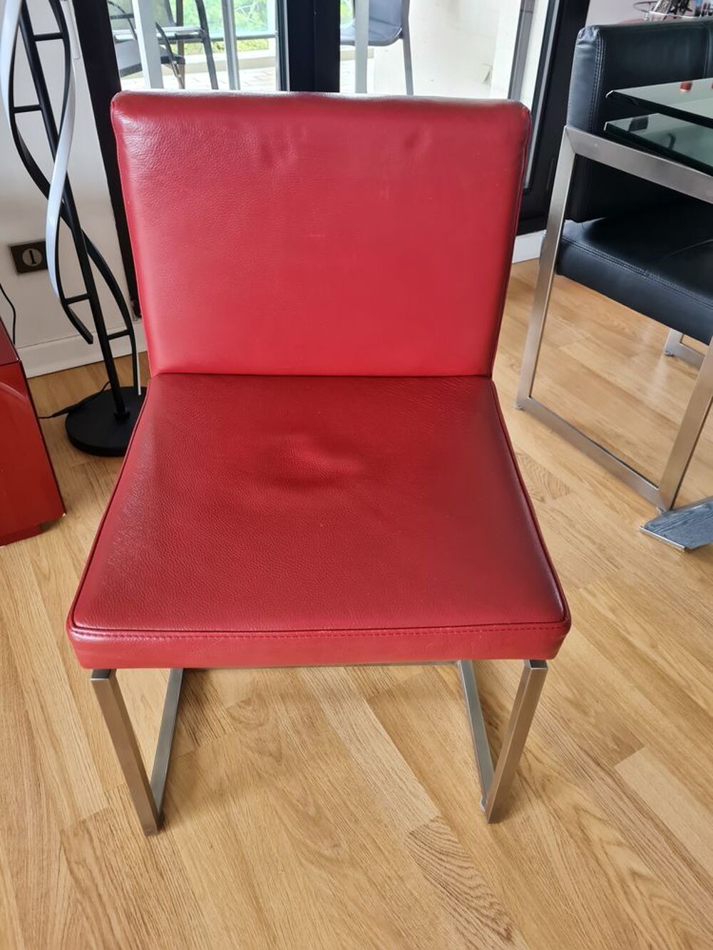 Salle &agrave; manger extensible avec 6 chaises Meubles