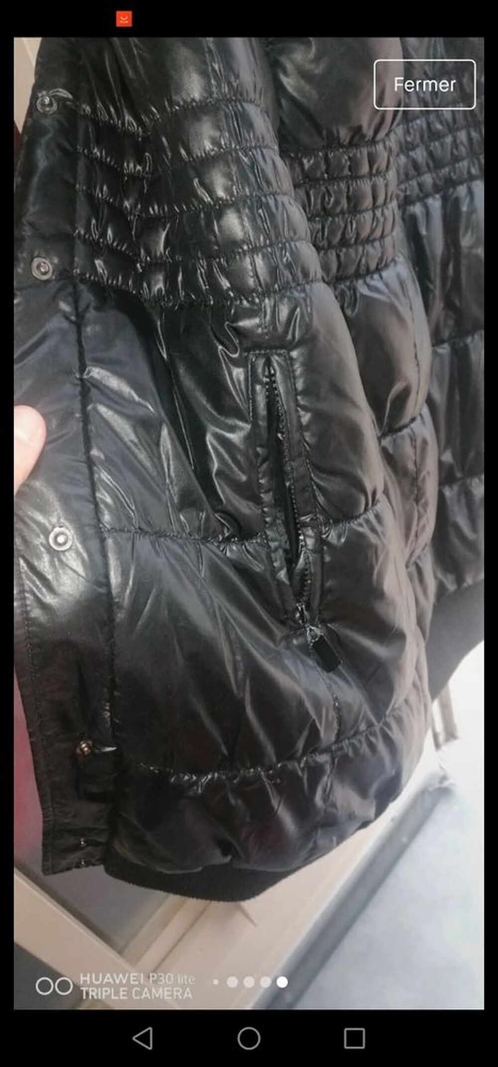 Doudoune matelass&eacute; t. L Vêtements
