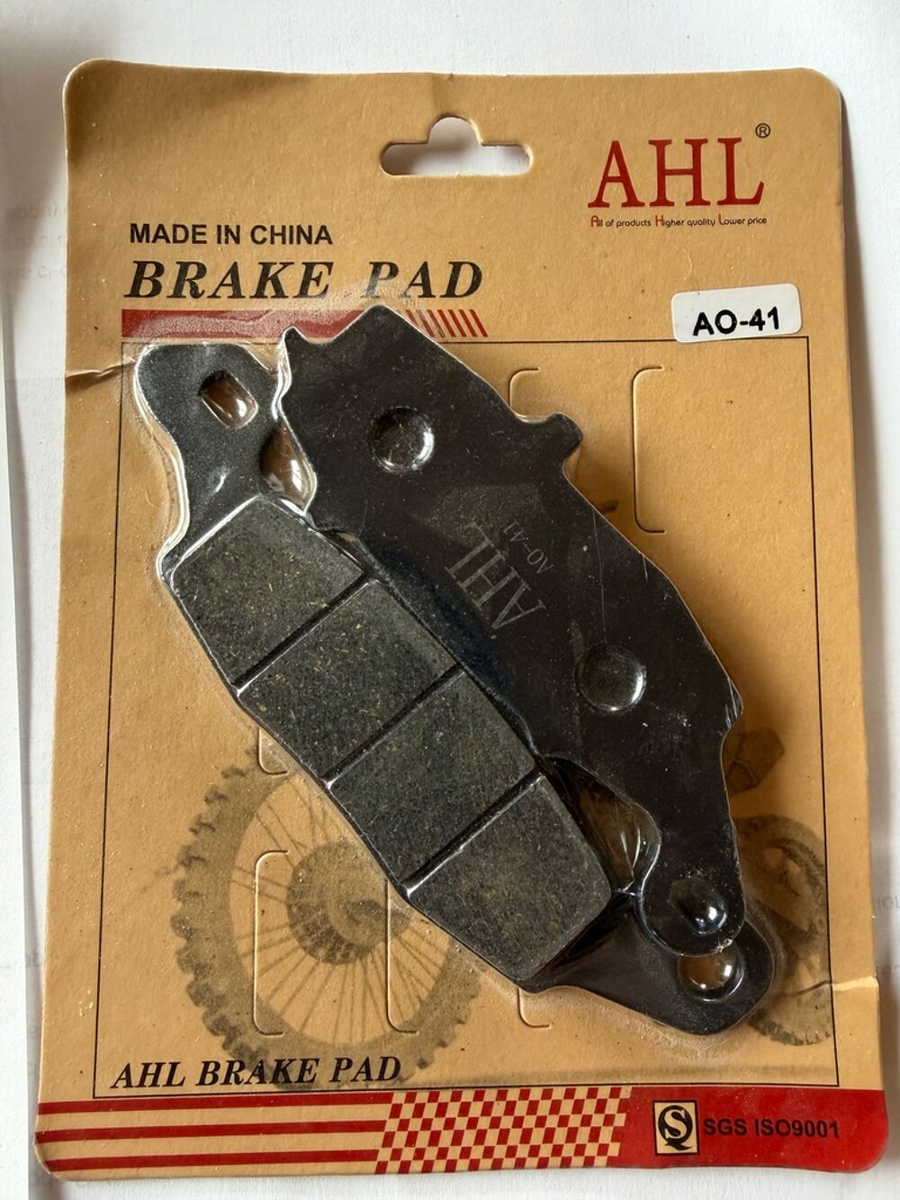 Plaquettes de frein AHL AO-41 neuves Jeux / jouets