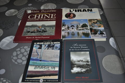 Lot de livres sur les pays trangers 5 Perreuil (71)