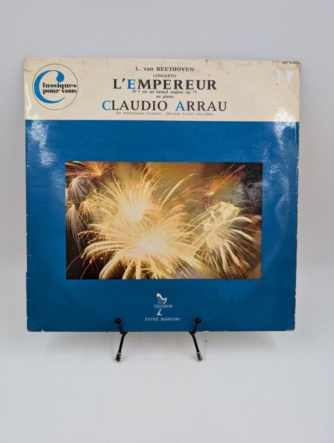 Vinyle 33 tours L. Van Beethoven L'Empereur N� 5 en mi b�mol 9 Vulbens (74)