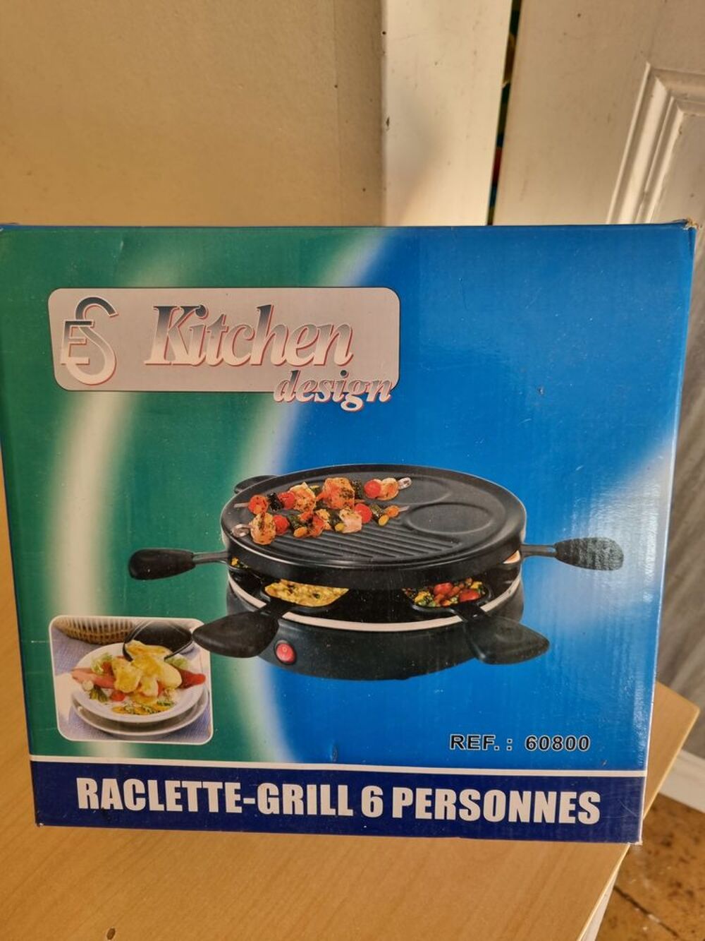 Appareil &agrave; raclette Es Kitchen Cuisine