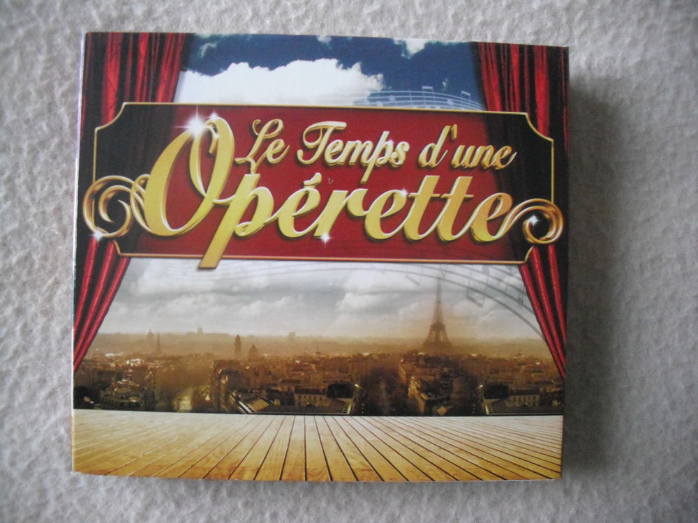 coffret 4 cd le temps d'une op&eacute;rette CD et vinyles