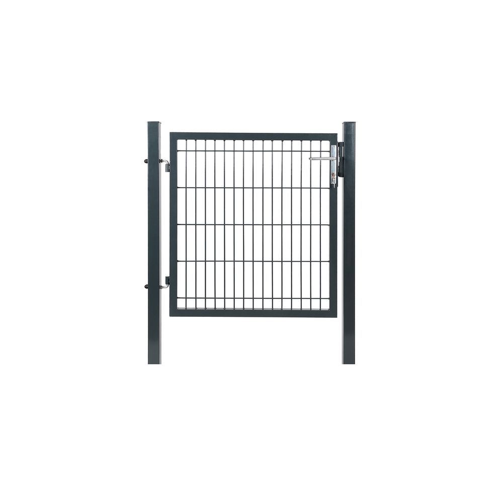  Portillon grillag&eacute; anthracite neuf Jardin