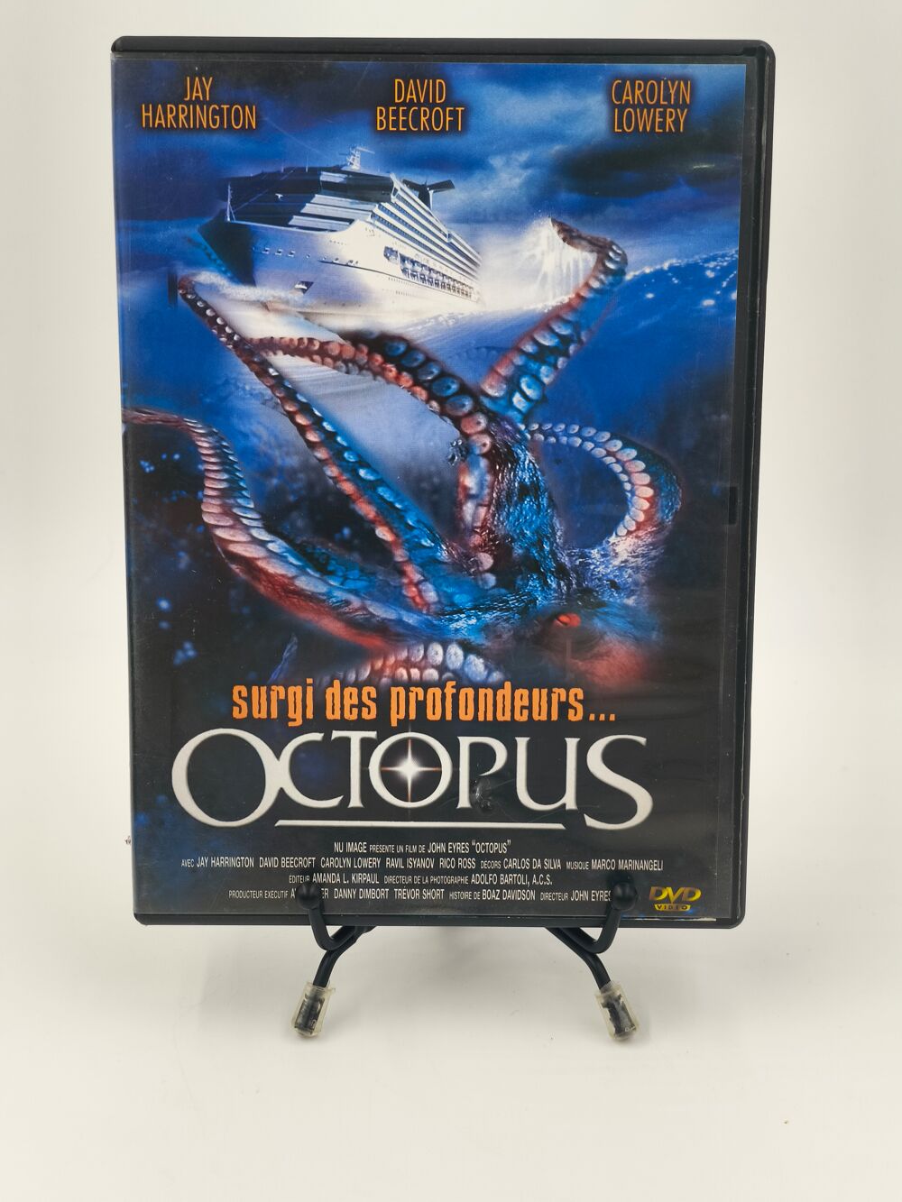 Film DVD Octopus en boite (jaquette plastique ab&icirc;m&eacute;e) DVD et blu-ray