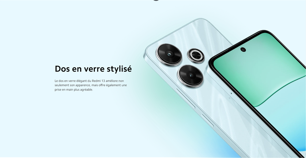 Xiaomi Redmi 13 Midnight Black 8GB RAM 256GB ROM Complet: Ch T�l�phones et tablettes