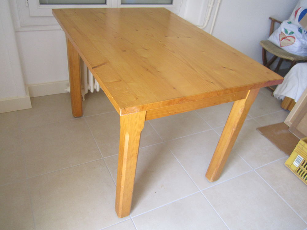 Table en Pin Jardin