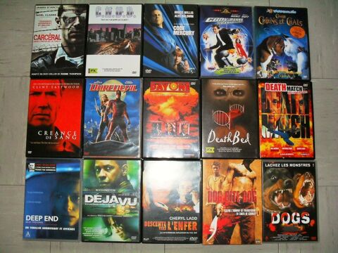 180 dvd tous genres par lot ou au détail 2 Toul (54)