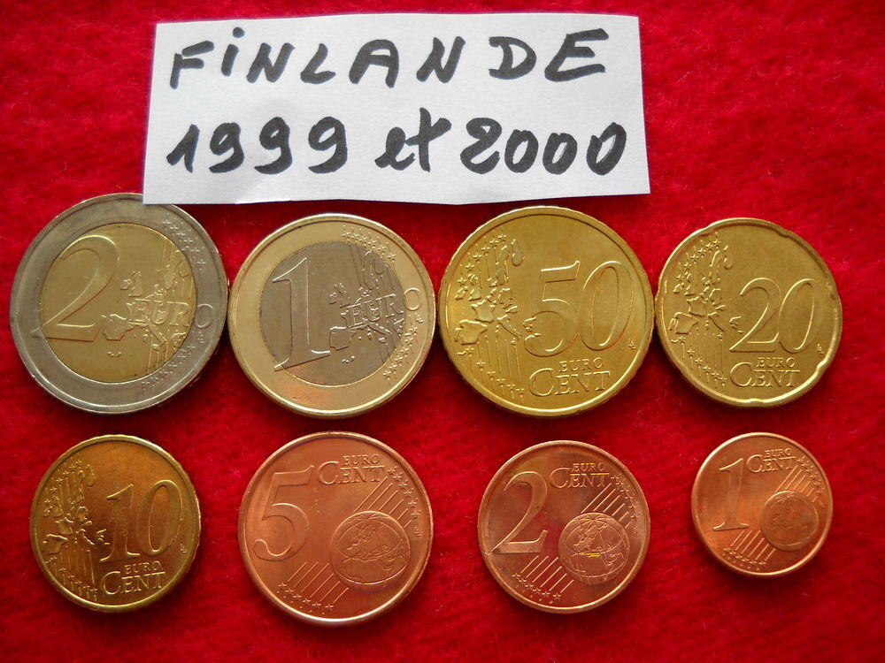 Monnaie pi&egrave;ces euros - FINLANDE / 1999 / 2000
23  