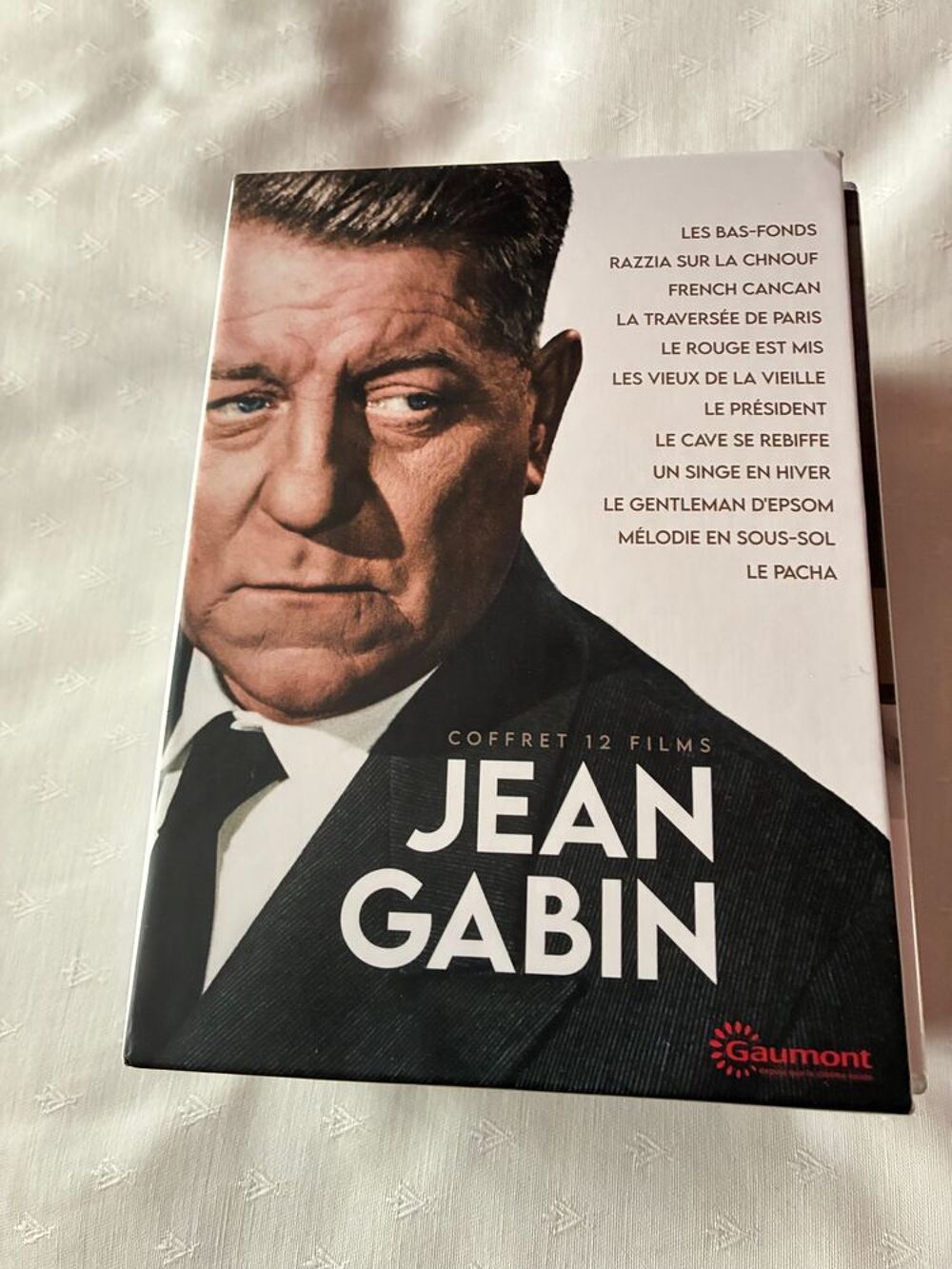 COFFRET de 12 DVD NEUFS de JEAN GABIN de 1936 &agrave; 1968 Photos/Video/TV