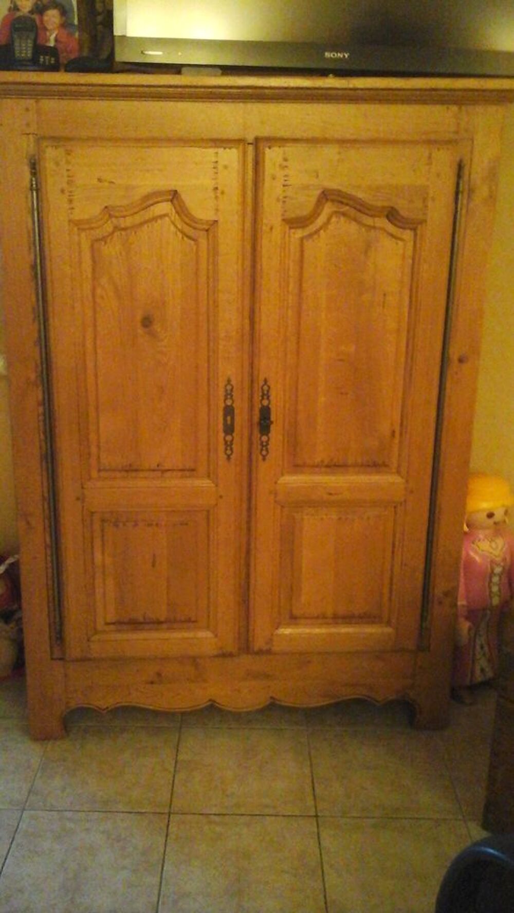 armoire informatique chene massif Meubles
