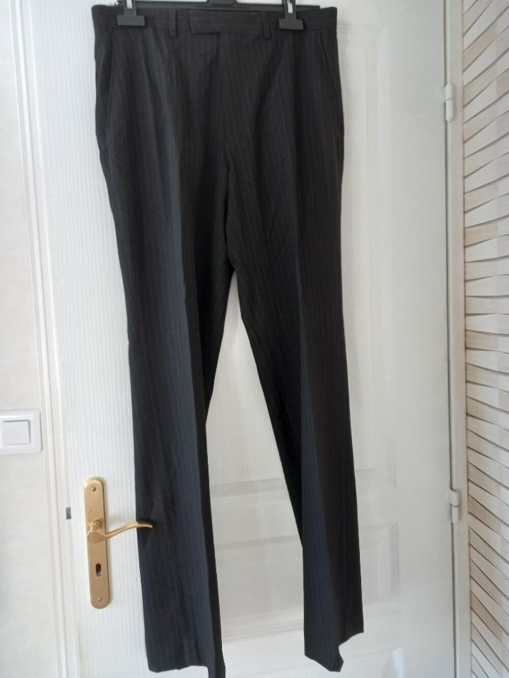 Pantalon homme marque Soft Grey noir taille 42 Vêtements