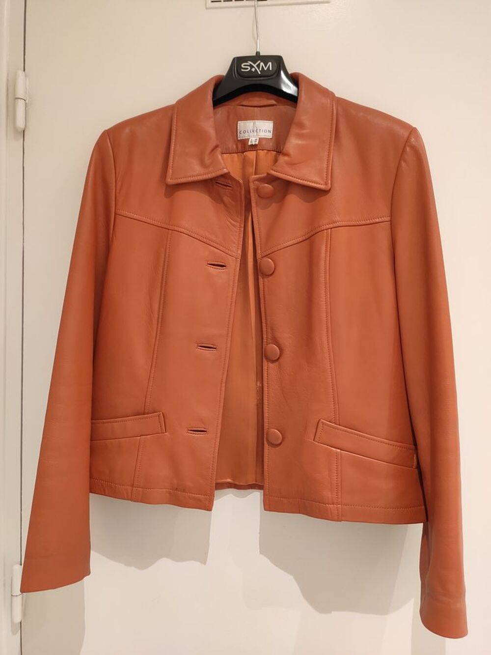 Veste peau Vêtements