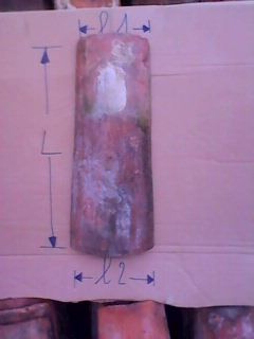Tuiles "canal' anciennes Bricolage