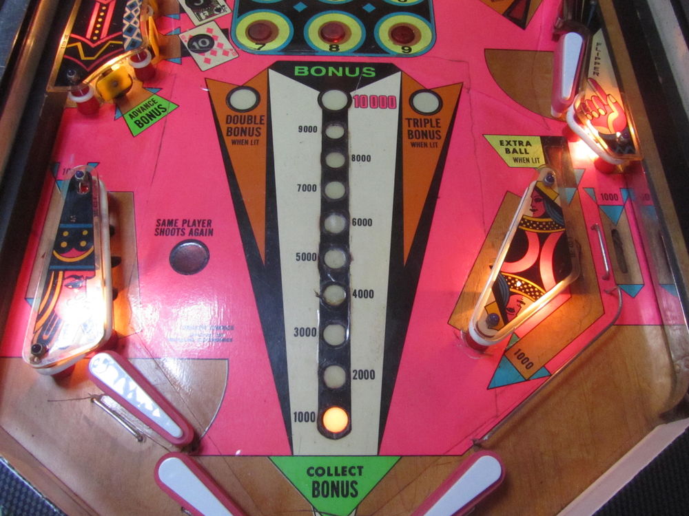 Flipper &eacute;lectrom&eacute;canique Dealers choice Jeux / jouets