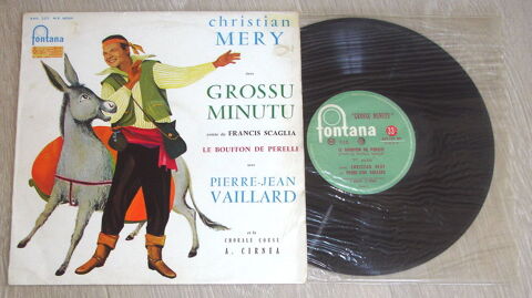 GROSSU MINUTU -Francis SCAGLIA-33t /25cm-CHRISTIAN MERY-1958 8 Roncq (59)