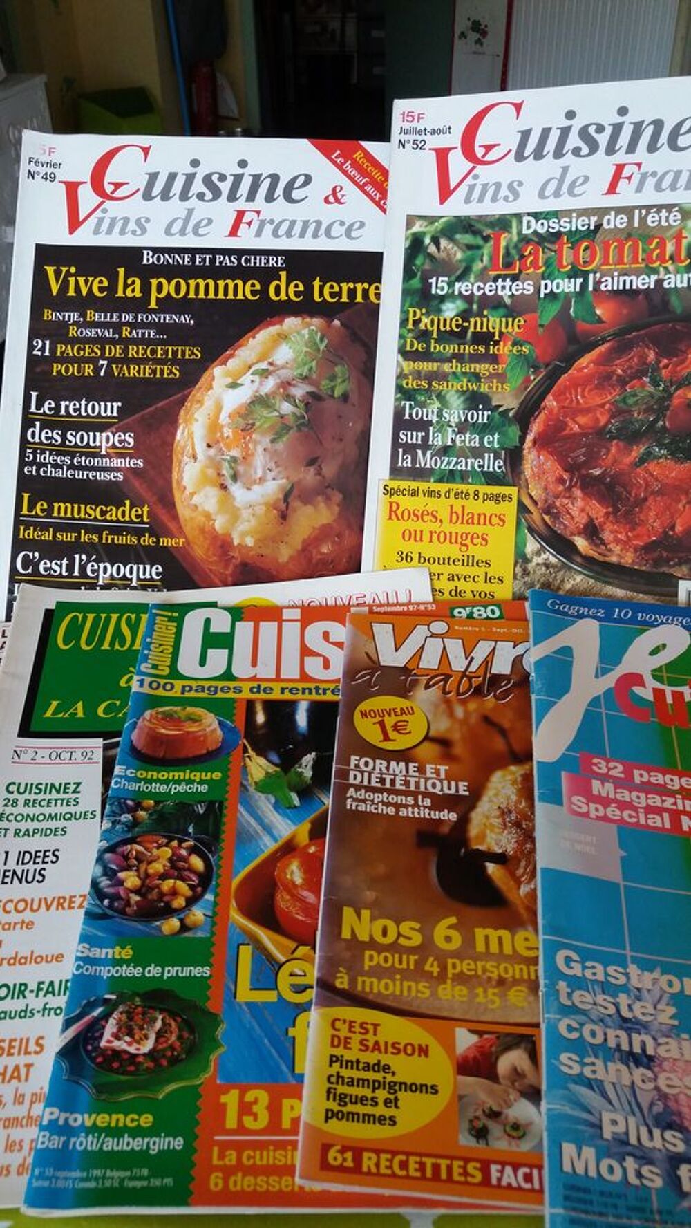 Magazines de cuisine Livres et BD