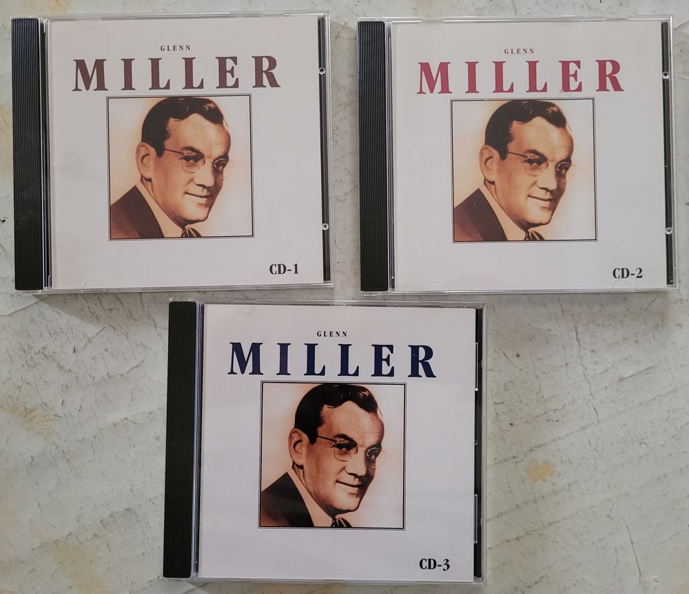 Coffret 3 CD Glenn MILLER CD et vinyles