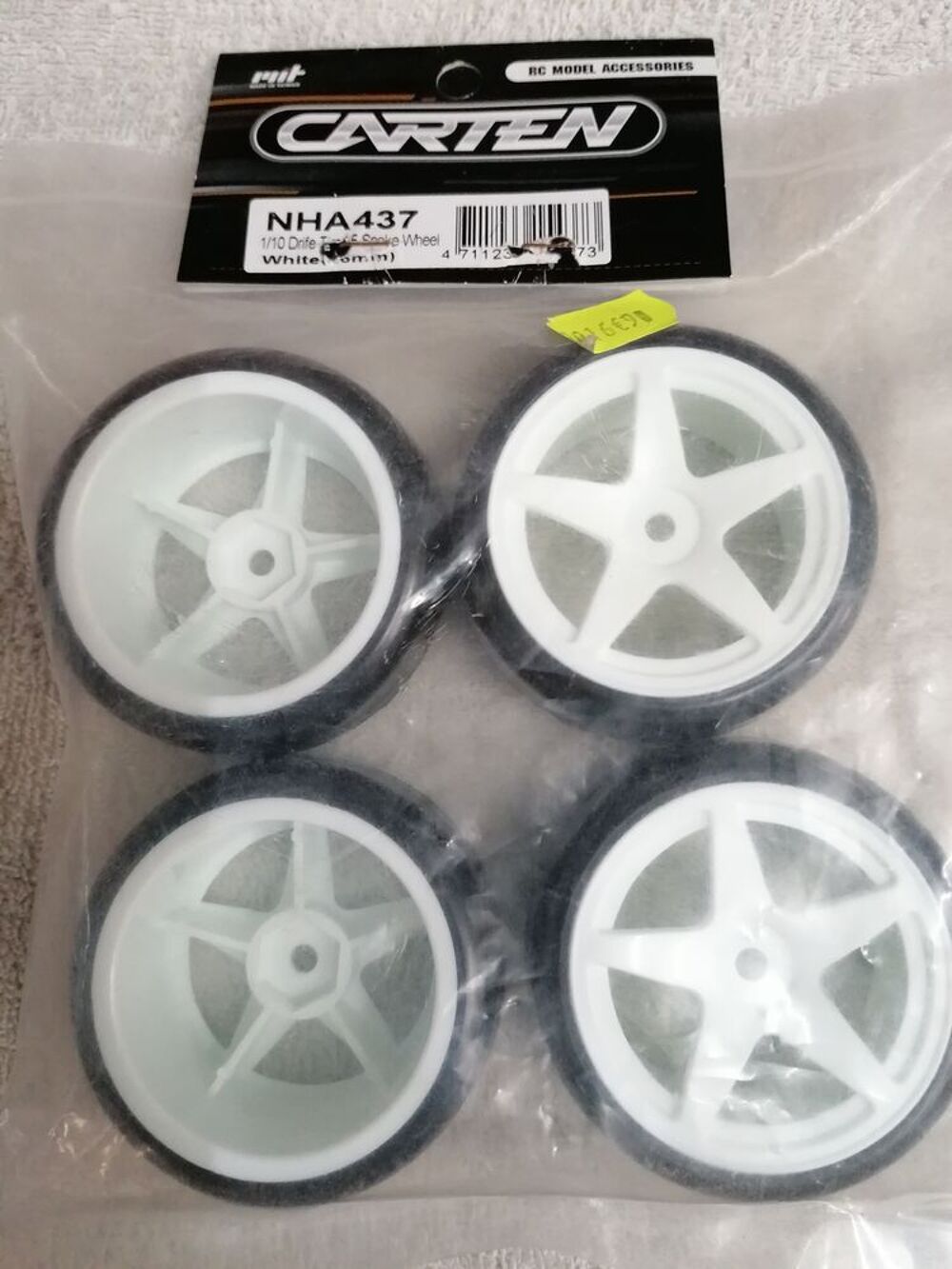4 PNEUS CARTEN 1/10 DRIFT Jeux / jouets