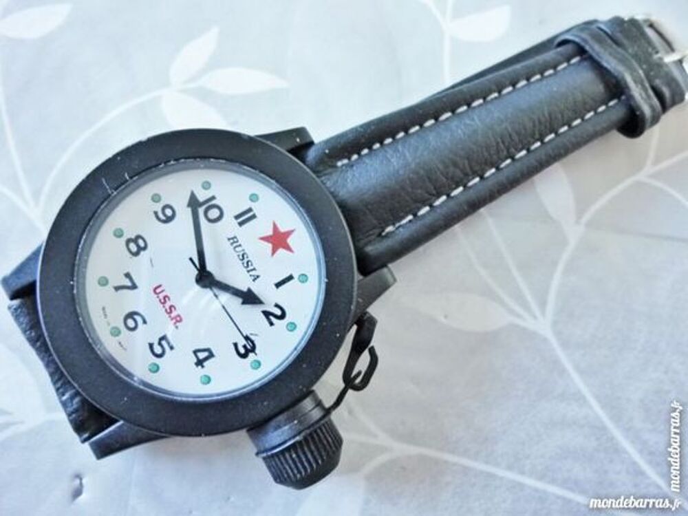 RUSSIA USSR montre m&eacute;canique r&eacute;plique Russe RUS007 Bijoux et montres