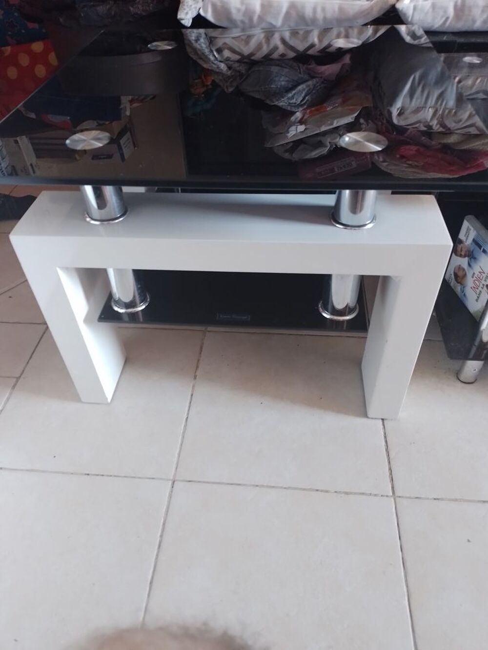 table basse en verre Meubles