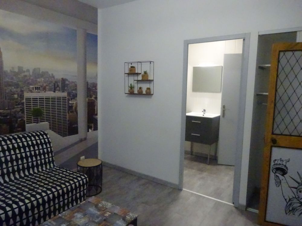Location Appartement AGREABLE T2 MEUBLE ET COUR PRIVEE Alès