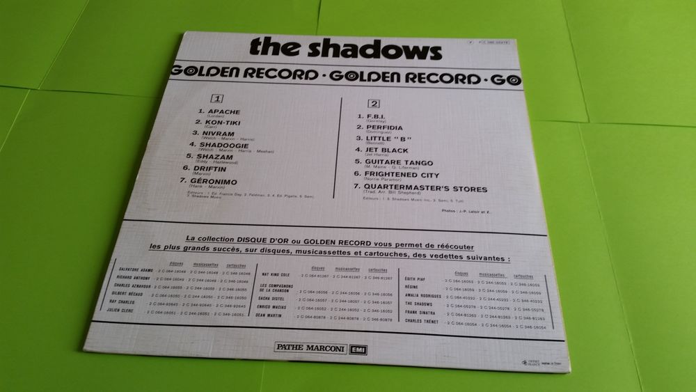 THE SHADOWS CD et vinyles