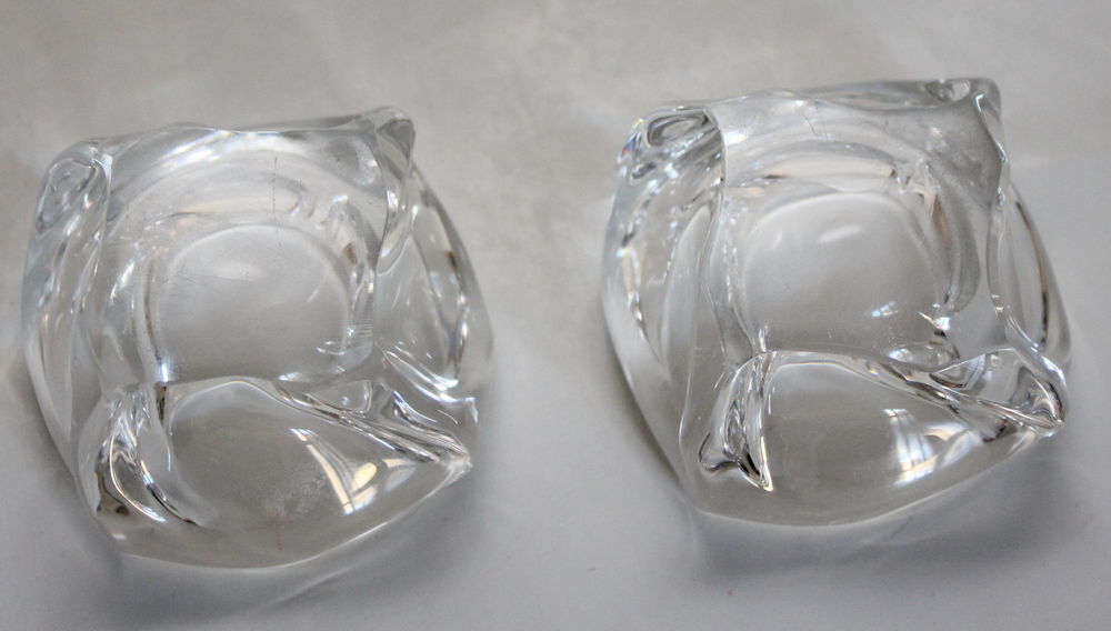 Sali&egrave;re et poivri&egrave;re cristal DAUM Cuisine