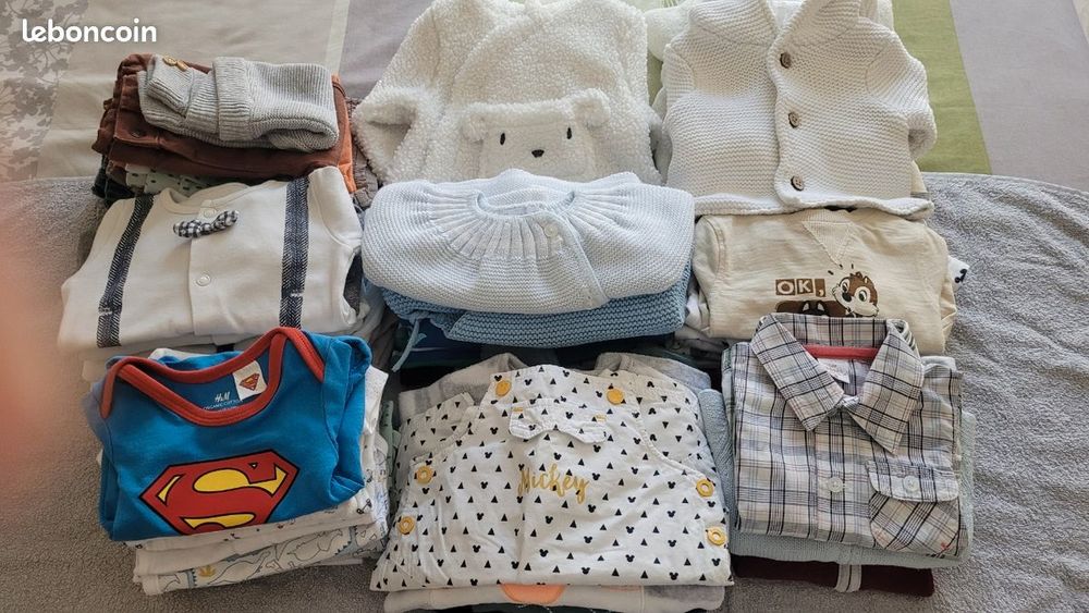 V&ecirc;tements b&eacute;b&eacute; du 1 mois Puériculture