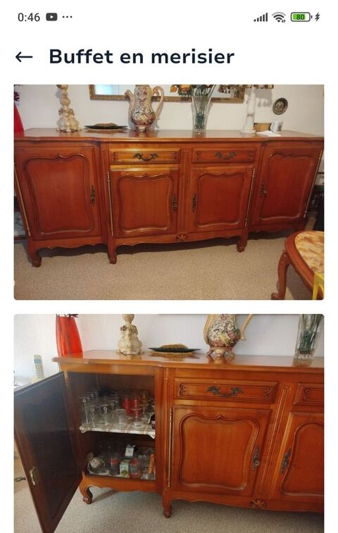 Buffet en merisier 65 Blagnac (31)